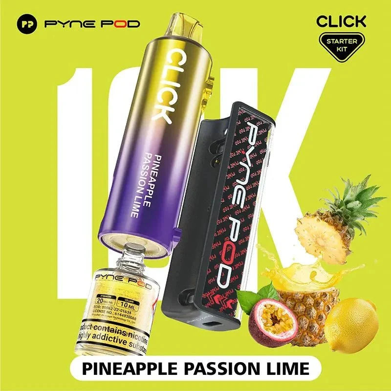 Pyne Pod Click 10K Prefilled Pod Kit (Box of 5)