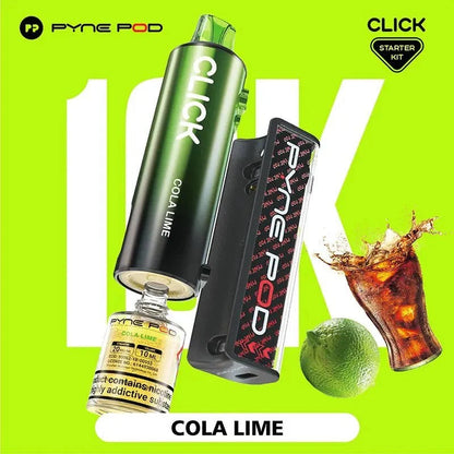 Pyne Pod Click 10K Prefilled Pod Kit (Box of 5)