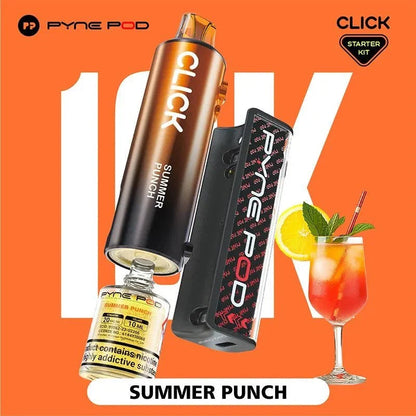 Pyne Pod Click 10K Prefilled Pod Kit (Box of 5)