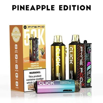 Pyne Pod Click 50k Prefilled Pod Kit (Box of 5)