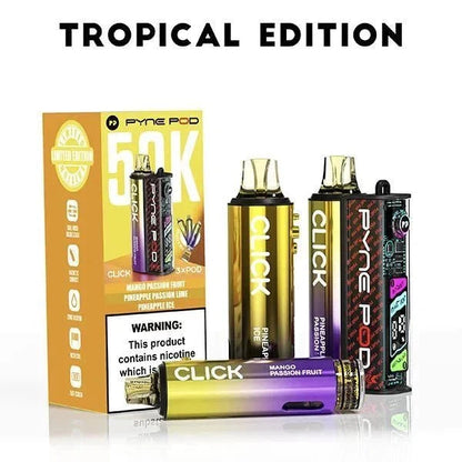Pyne Pod Click 50k Prefilled Pod Kit (Box of 5)