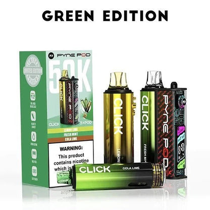 Pyne Pod Click 50k Prefilled Pod Kit (Box of 5)
