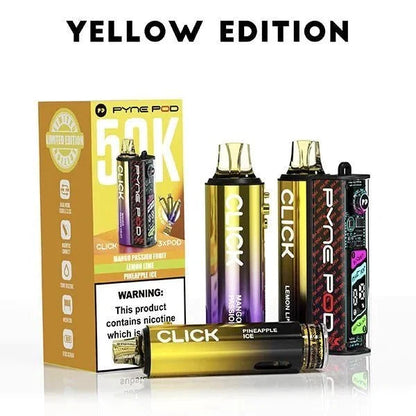 Pyne Pod Click 50k Prefilled Pod Kit (Box of 5)
