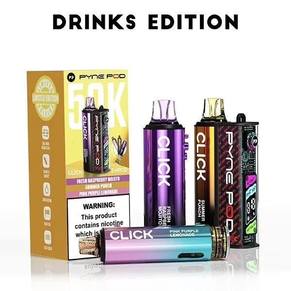 Pyne Pod Click 50k Prefilled Pod Kit (Box of 5)