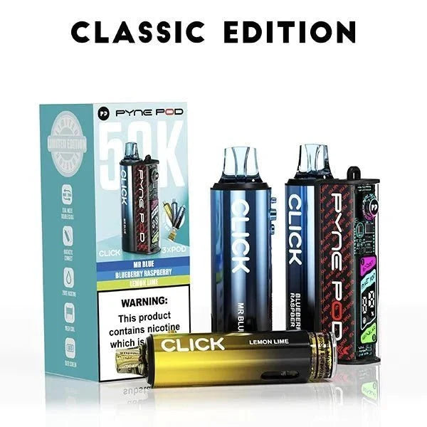 Pyne Pod Click 50k Prefilled Pod Kit (Box of 5)