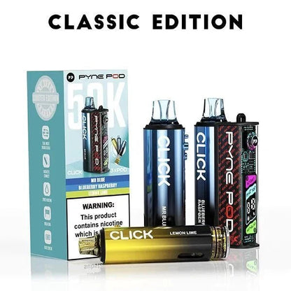 Pyne Pod Click 50k Prefilled Pod Kit (Box of 5)