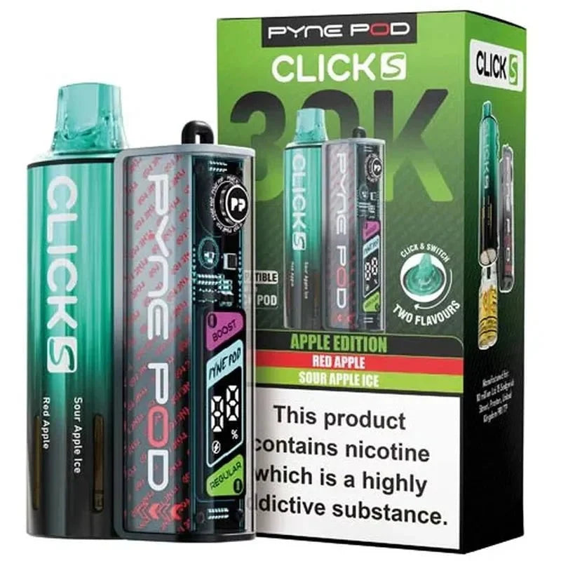 Pyne Pod Click S 30K Prefilled Pod Kit (Box of 5)
