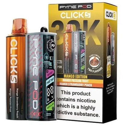 Pyne Pod Click S 30K Prefilled Pod Kit (Box of 5)