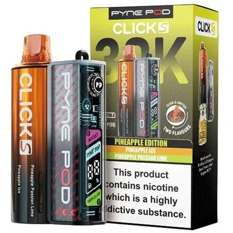 Pyne Pod Click S 30K Prefilled Pod Kit (Box of 5)