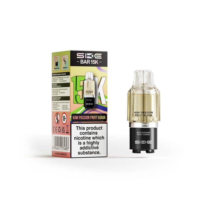 SKE Bar 15K Prefilled Pod Refills - Box Of 5
