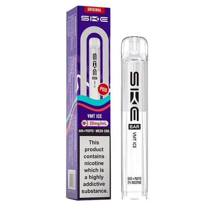 SKE Crystal Bar 600 Prefilled Pods Box of 10