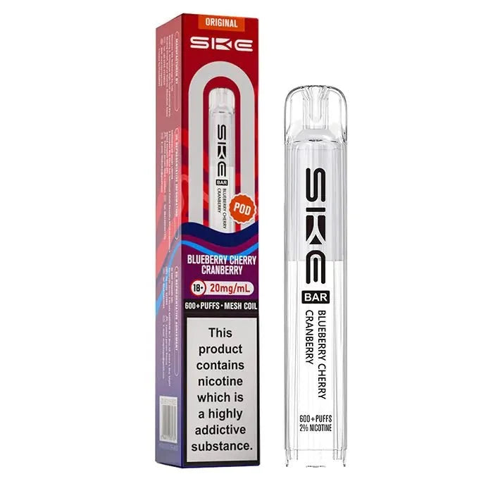 SKE Crystal Bar 600 Prefilled Pods Box of 10