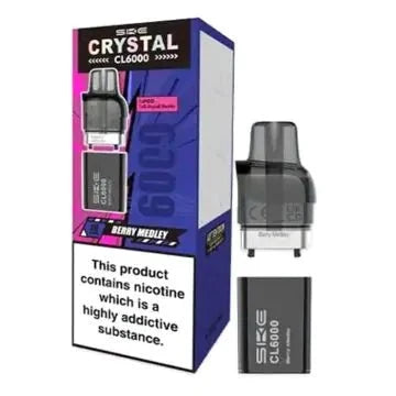 SKE Crystal CL6000 Prefilled Pods - Box of 5