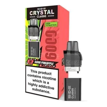 SKE Crystal CL6000 Prefilled Pods - Box of 5