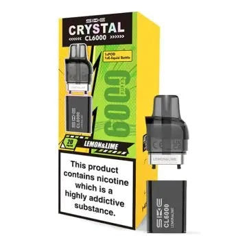 SKE Crystal CL6000 Prefilled Pods - Box of 5