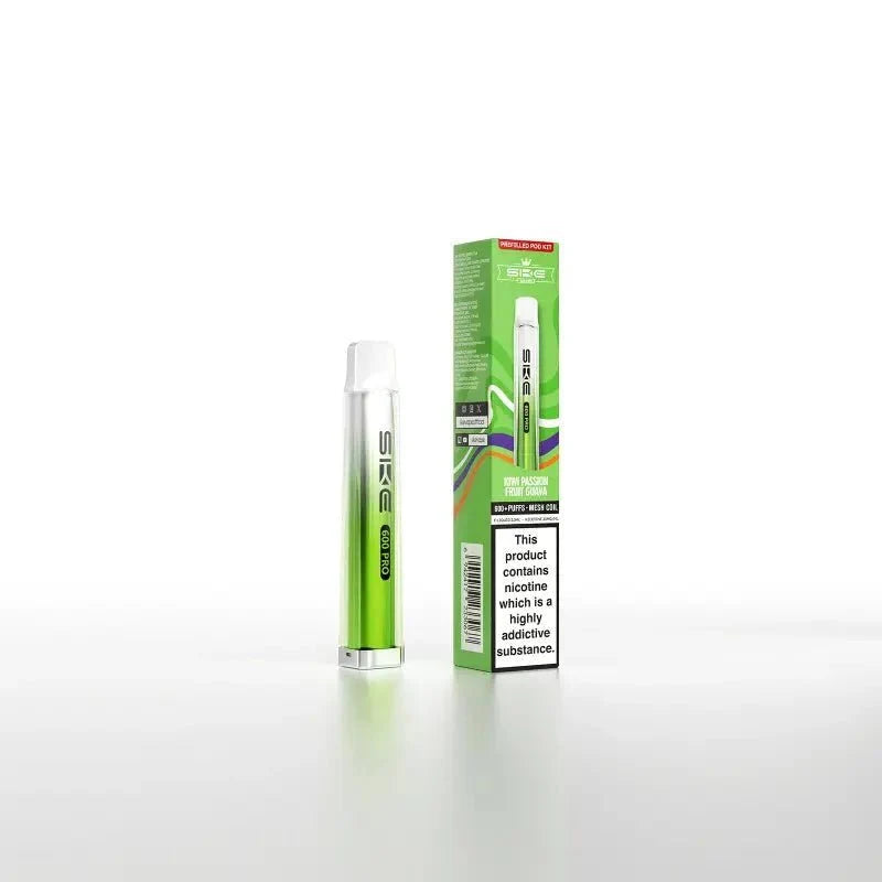 Ske Crystal Pro 600 Prefilled Pod Kit Box of 10