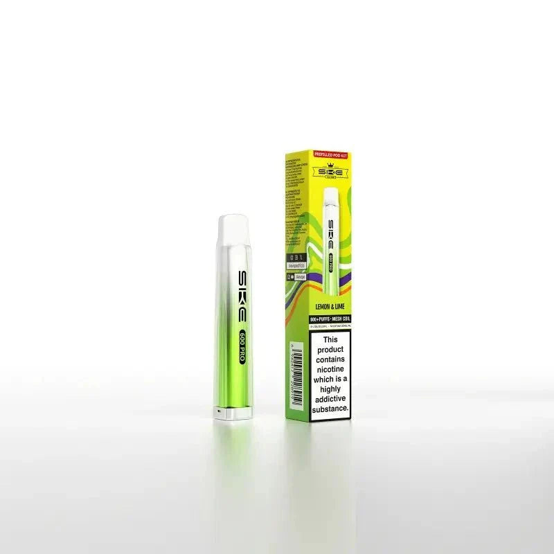 Ske Crystal Pro 600 Prefilled Pod Kit Box of 10