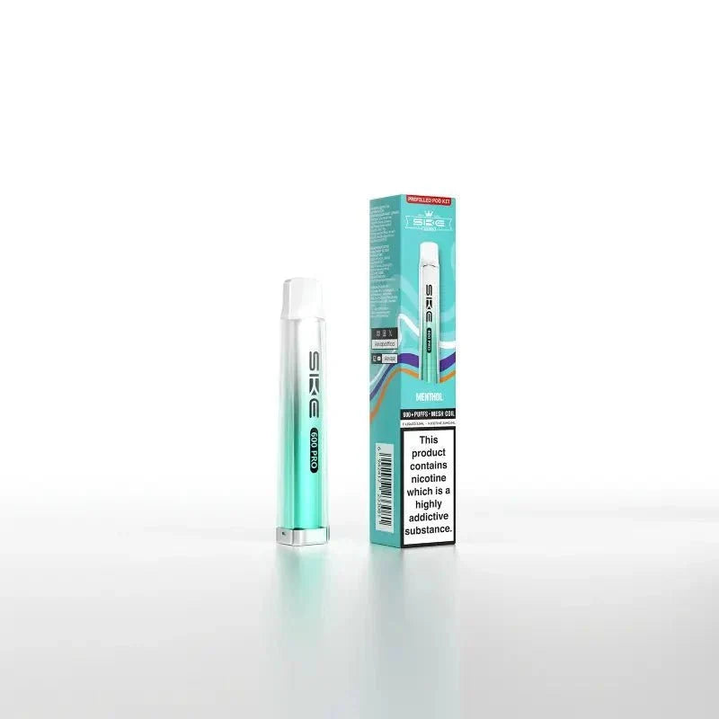 Ske Crystal Pro 600 Prefilled Pod Kit Box of 10