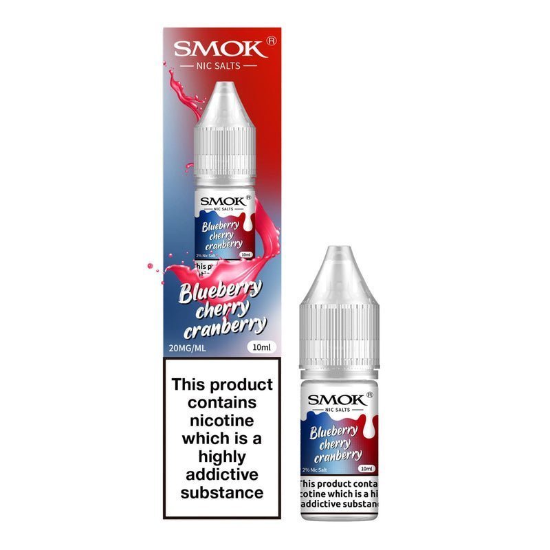 Smok Nic Salts 10ml E-liquids - Box of 10