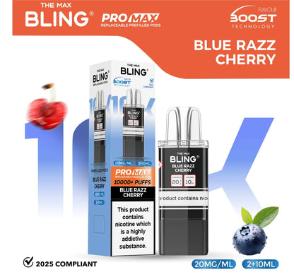 The Bling 10k Pro Max Replacement Pods (BOX OF 5)