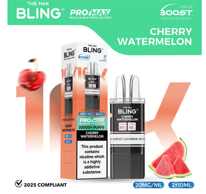 The Bling 10k Pro Max Replacement Pods (BOX OF 5)