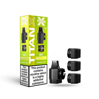 Titan X Prefilled Pods-Box of 10