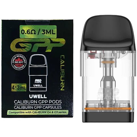Uwell Caliburn GPP Replacement Pods Pack of 4