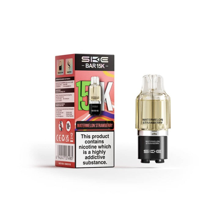 SKE Bar 15K Prefilled Pod Refills - Box Of 5